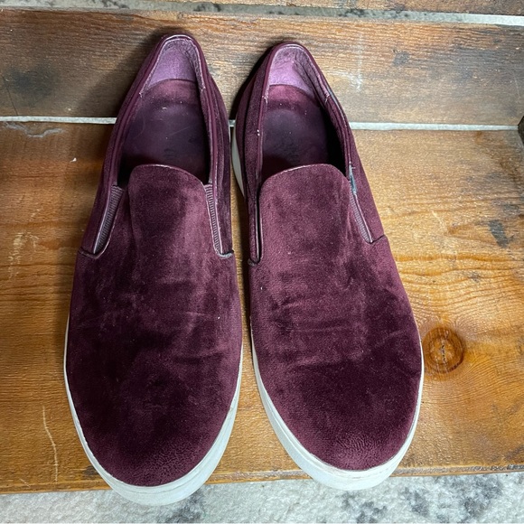 Vionic Midi Slip On Slide Shoes Maroon Size 8.5 - Picture 3 of 7